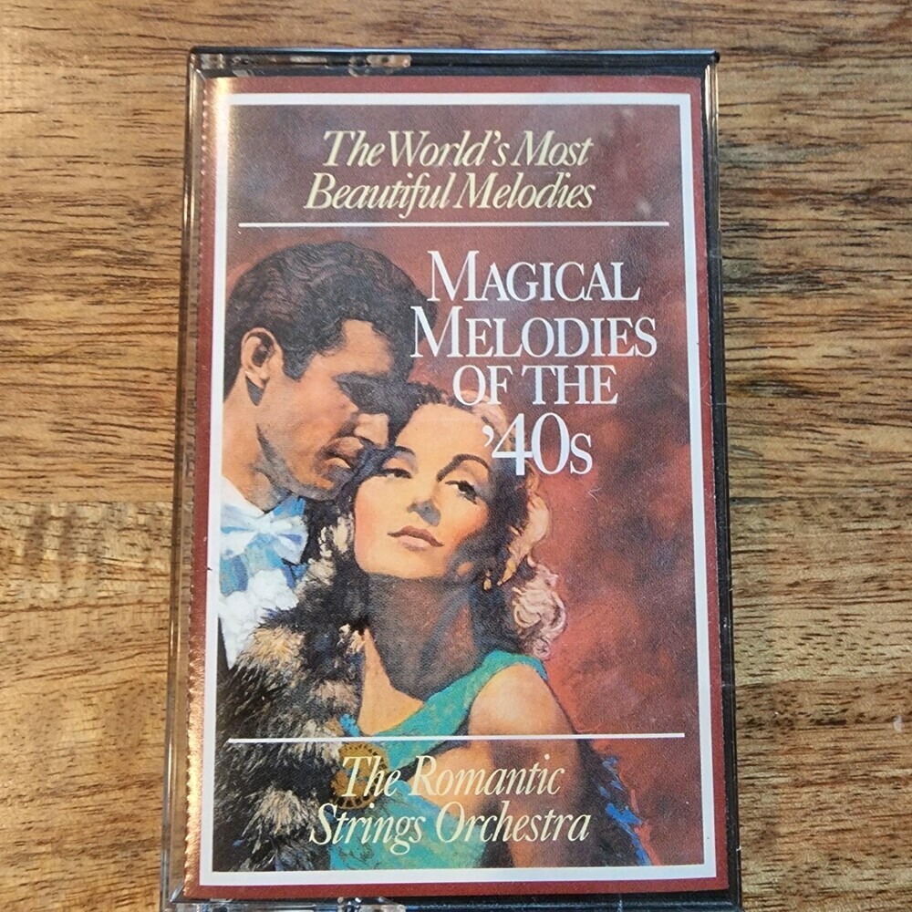 Romantic Strings Orchestra Cassette Magical Melodies Of The 40s 1995 Red Easy